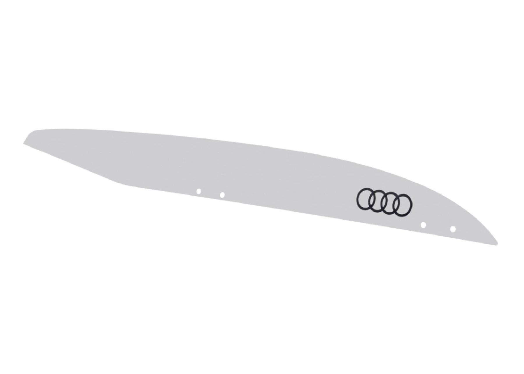 Dekorační fólie pro střešní box Audi (310 l), bílá