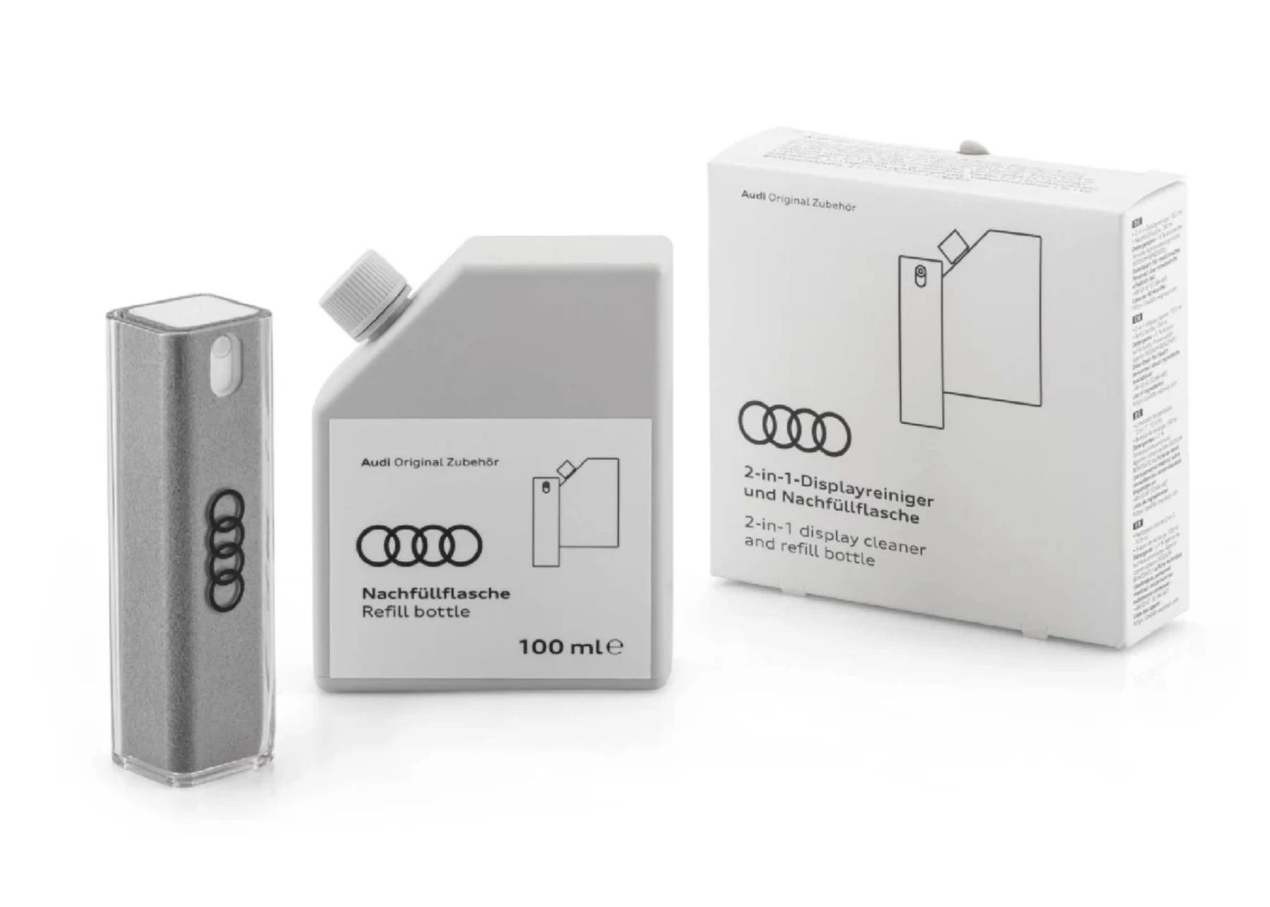 Audi čistič displeje 2 v 1 s náplní