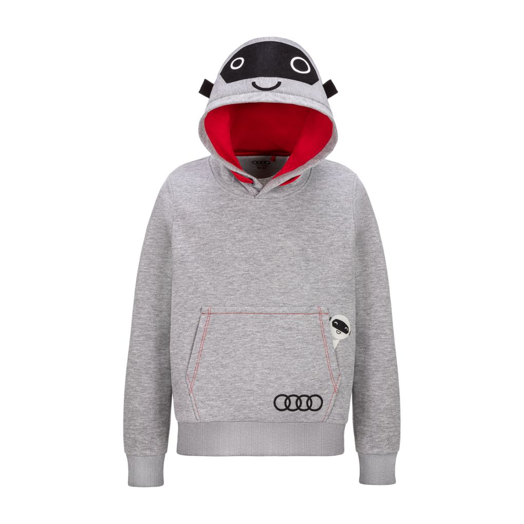 Dětská mikina Audi s kapucí v provedení ADUI