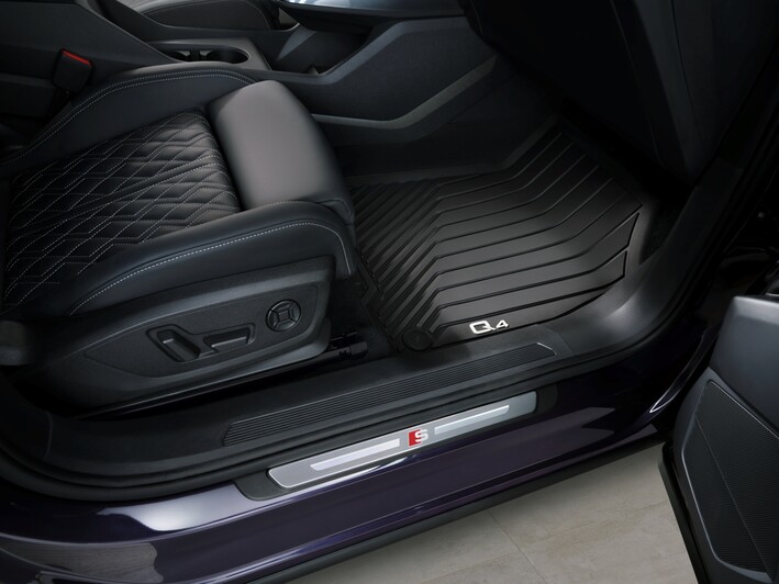 Gumové koberce přední, Q4 Sportback e-tron/Q4 e-tron