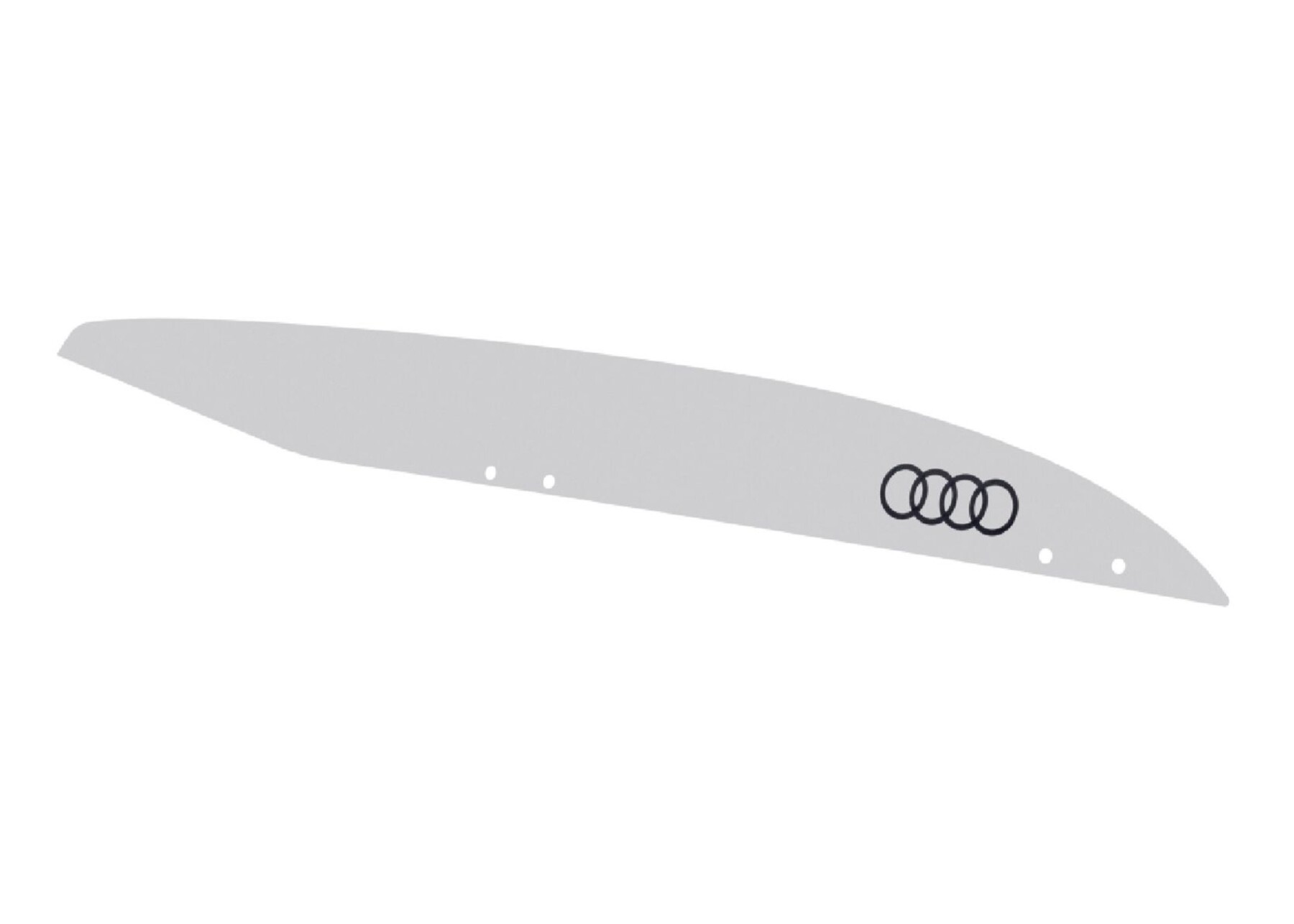 Dekorační fólie pro střešní box Audi (430 l), bílá