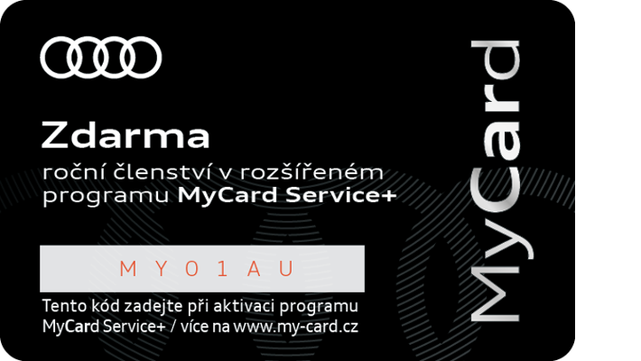 MyCard Audi – karta plná výhod