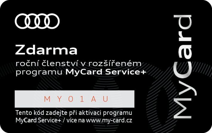 MyCard Audi – karta plná výhod