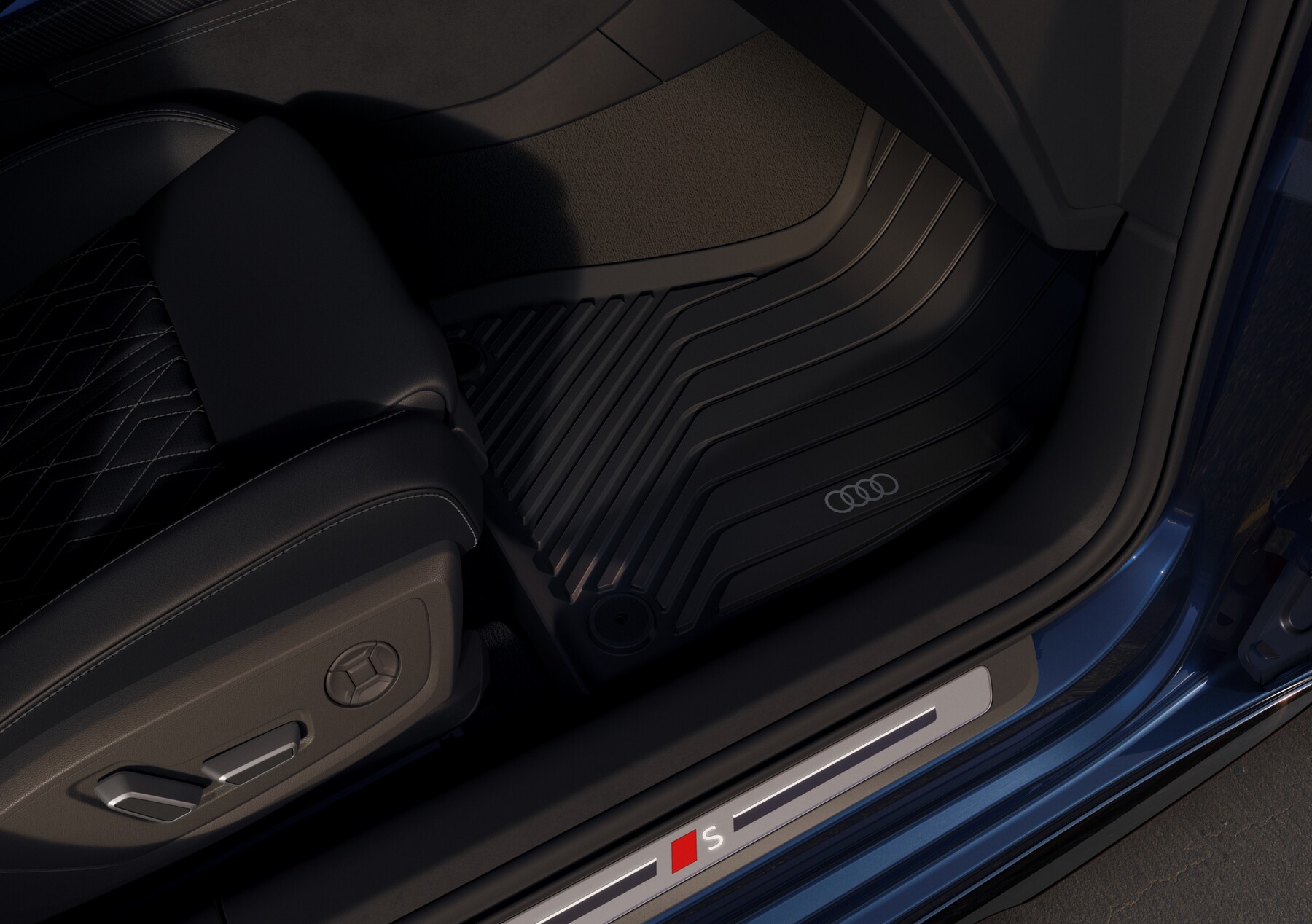 Gumové koberce přední, A5 Limuzína/A5 Avant