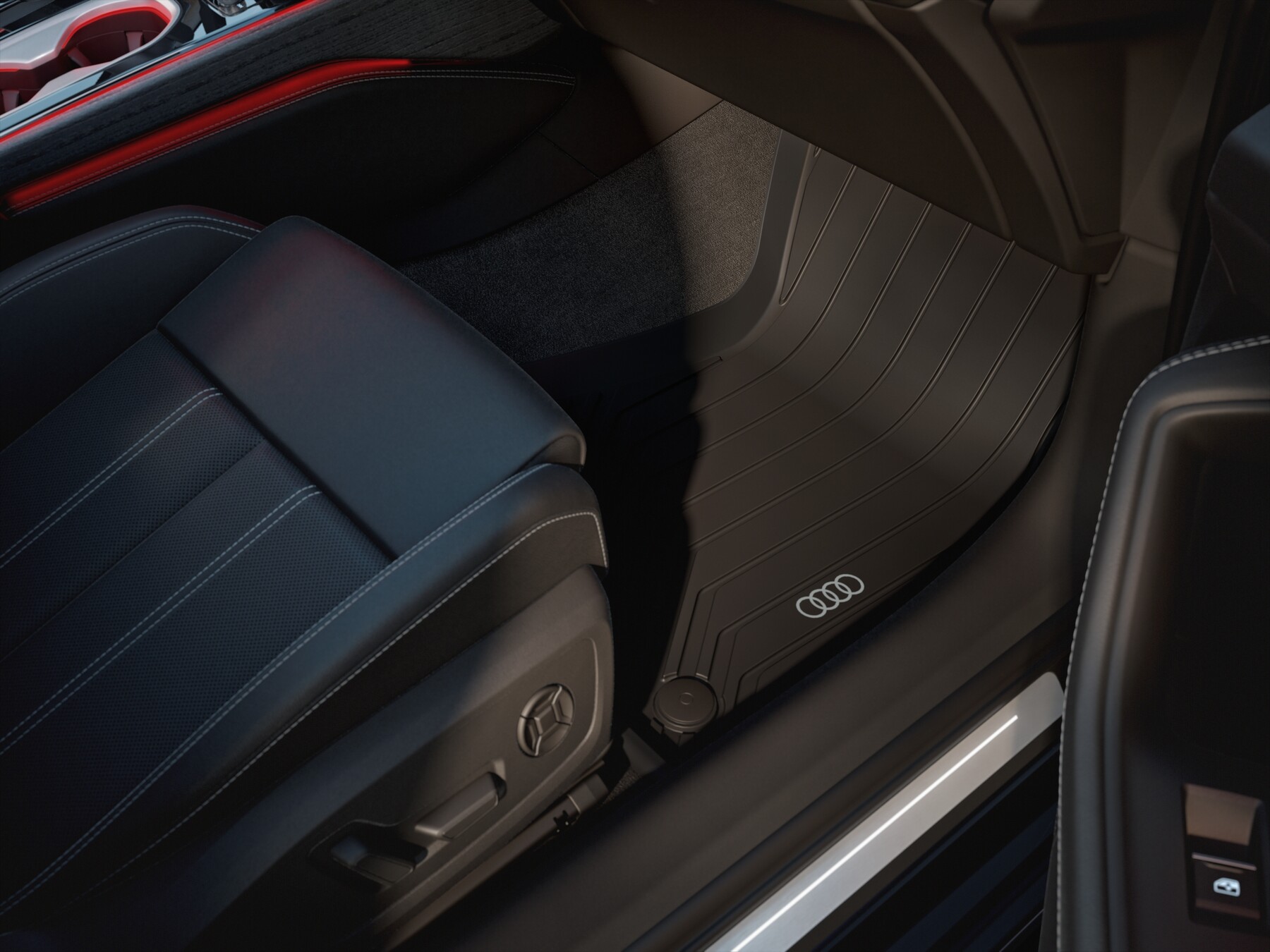 Gumové koberce přední, A6 Limuzína/A6 Avant