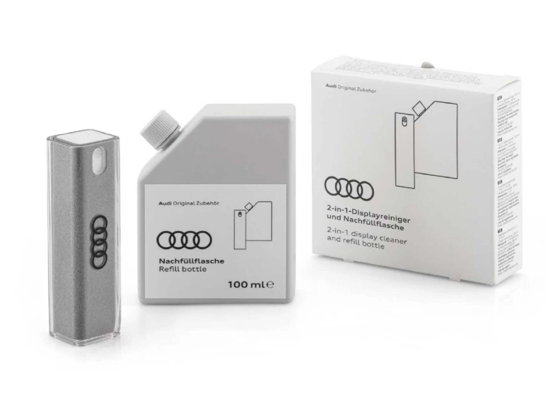 Audi čistič displeje 2 v 1 s náplní