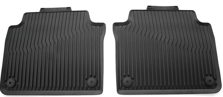 Gumové koberce zadní s úchytnými body, A8