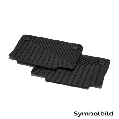 Gumové koberce zadní, A6 a A7 Sportback (s úchytnými body)